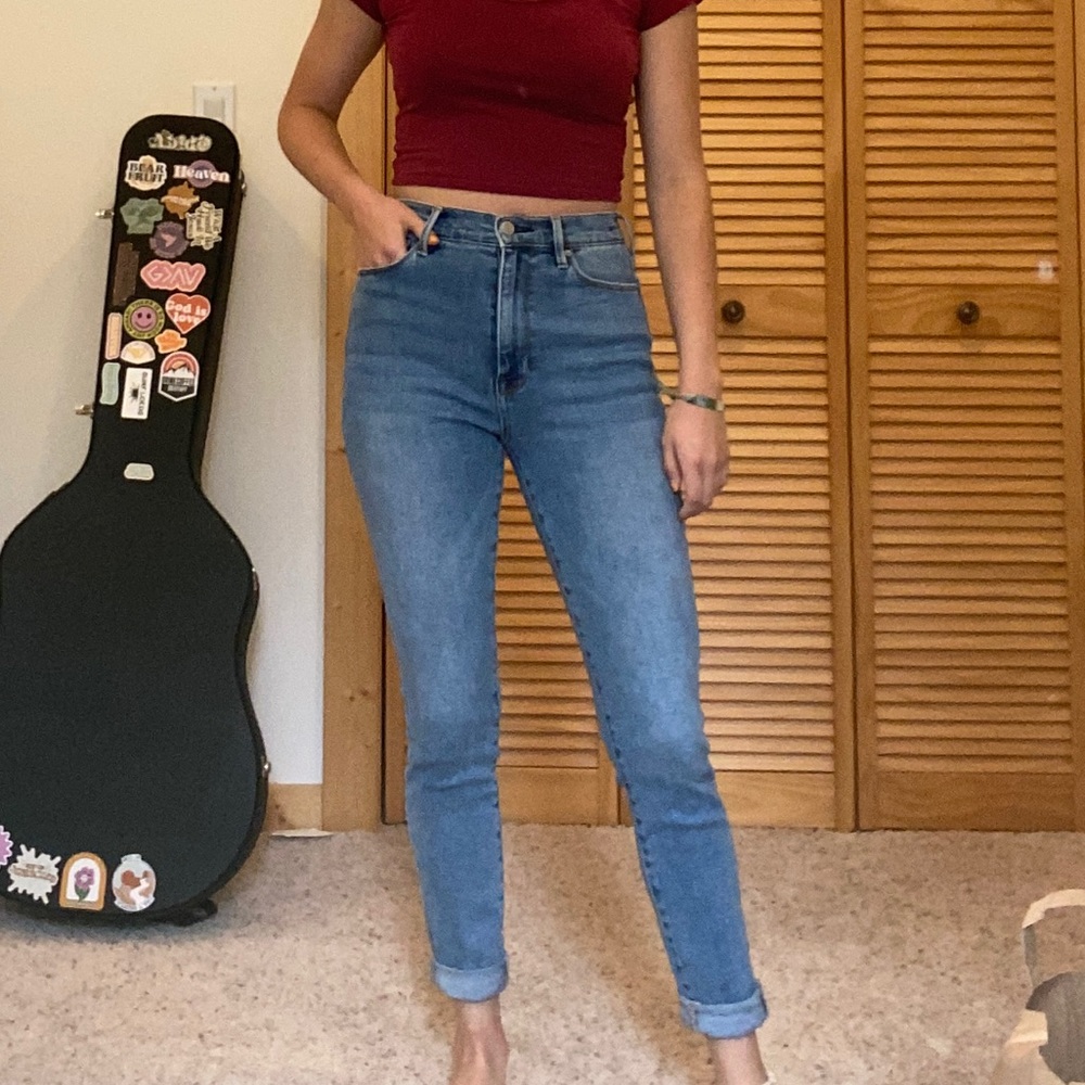 Pacsun super high waisted skinny jeans